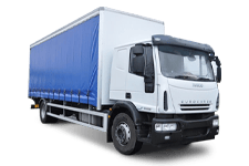 Car Hire Blackpool - 18 Tonne Curtain Side Truck - Truck hire Blackpool