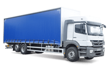Car Hire Blackpool - 26 Tonne Curtain Side Truck - Truck hire Blackpool