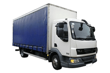 Car Hire Blackpool - 7.5 Tonne Curtain Side Truck - Truck hire Blackpool
