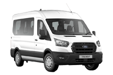 Car Hire Blackpool - Ford Minibus - Accommodates 12 Passengers - Minibus hire Blackpool