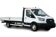 Car Hire Blackpool - Ford Transit Dropside Van - Van hire Blackpool